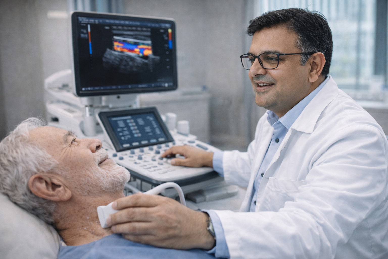 Doppler-Sonographie - Gefäßdiagnostik