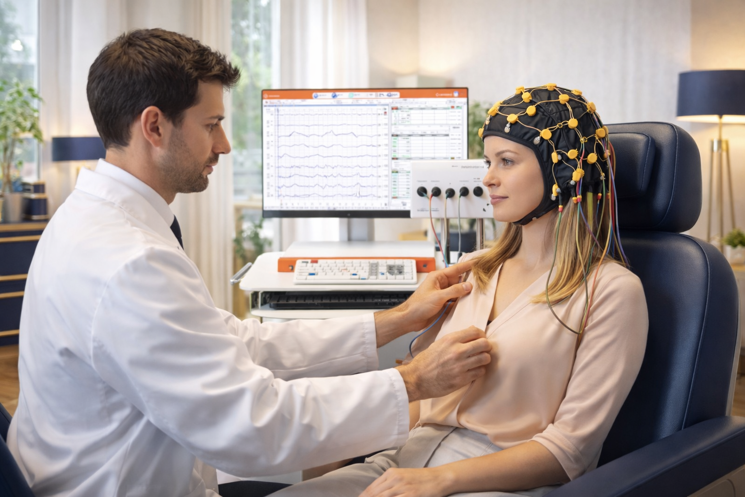 EEG Diagnostik - Neuronale Aktivitätsmessung